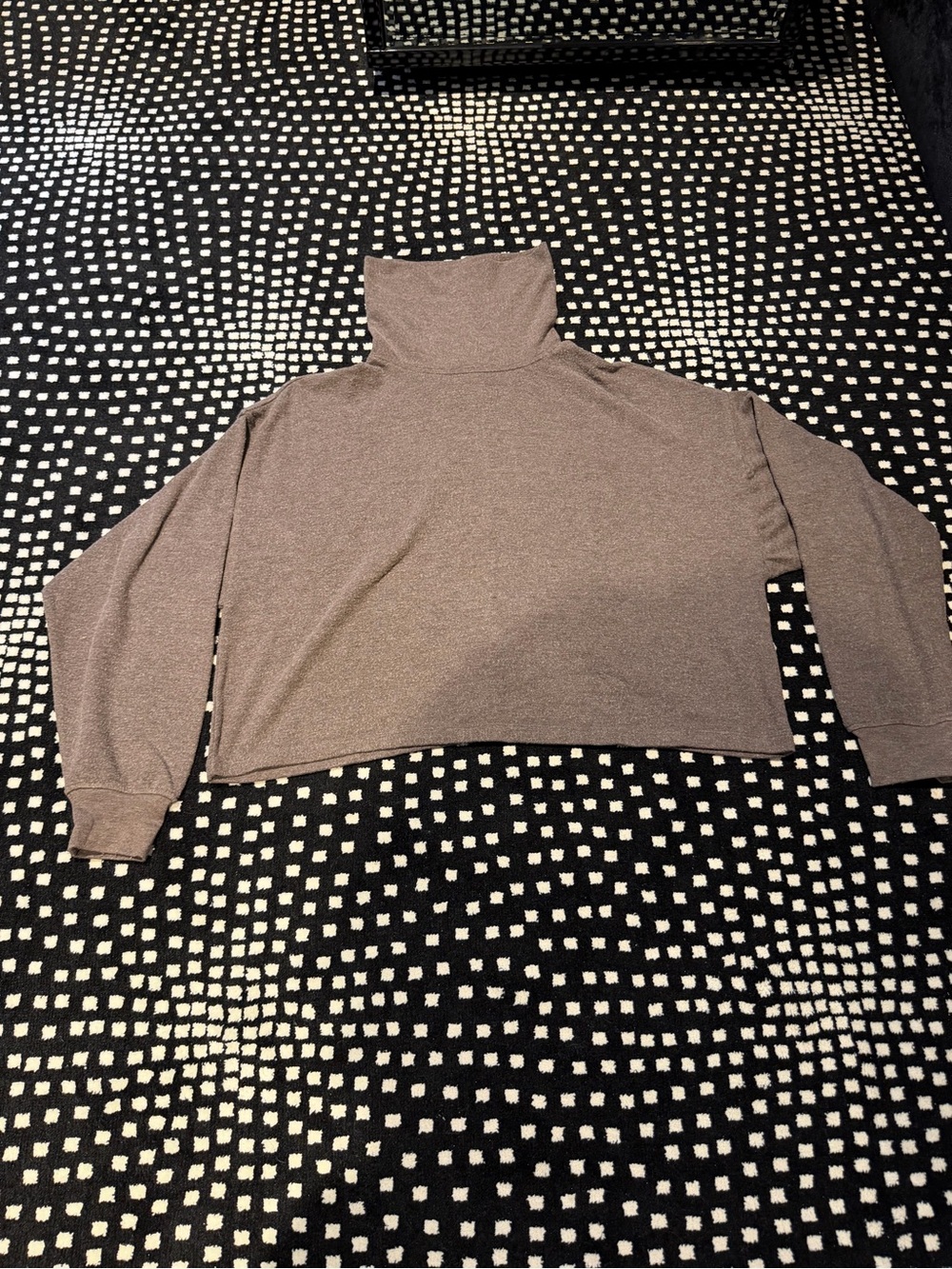 Madewell Cropped Turtleneck Sweater